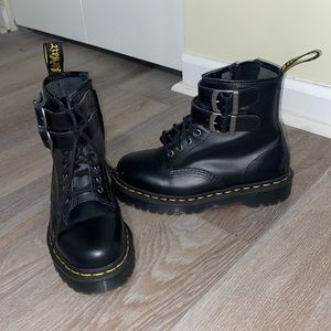 Womens Dr. Marten 1460 Eye Bex Buckle Boot